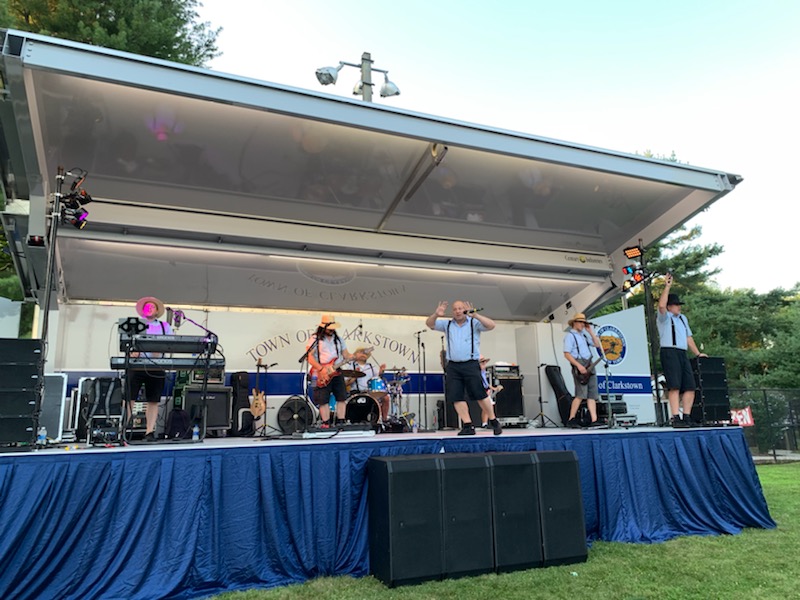 “The Amish Outlaws” performs at Town of Clarkstown Summer Concert